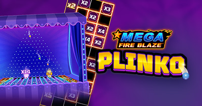 Mega Fire Blaze Plinko